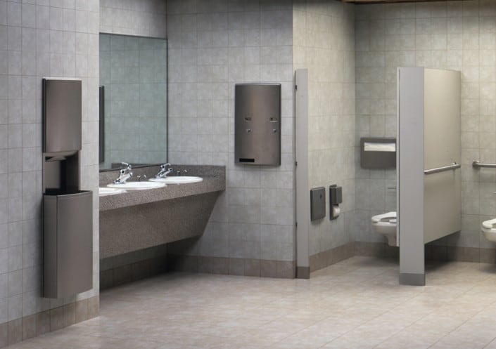 Contura Washroom with Bobrick Commercial Bathroom Accessories