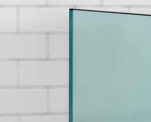 Custom Shower Door Glass Types - Satin Etched